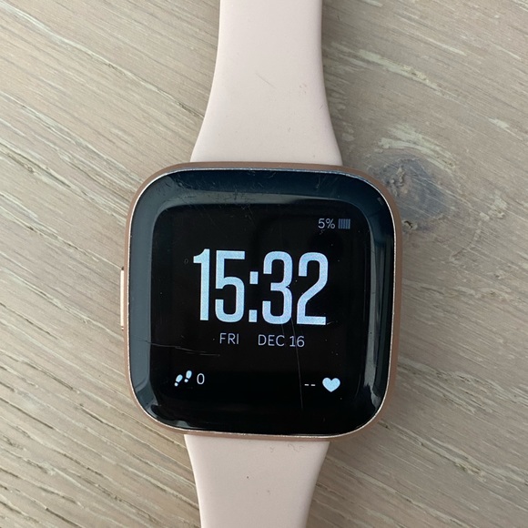 Rose Gold Fitbit Versa 2 - Picture 1 of 6